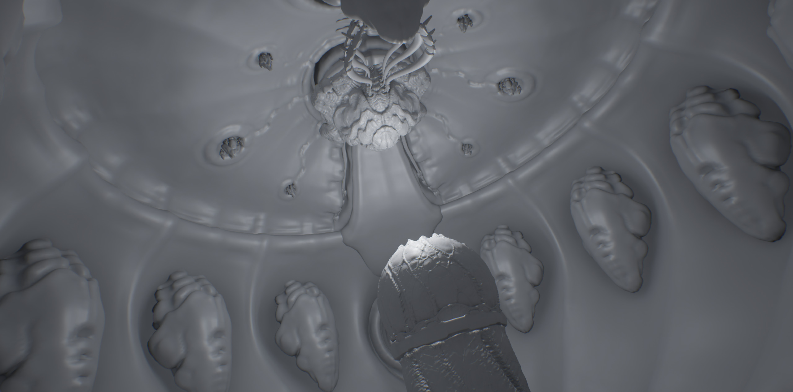Static mesh blockout in Unreal Engine